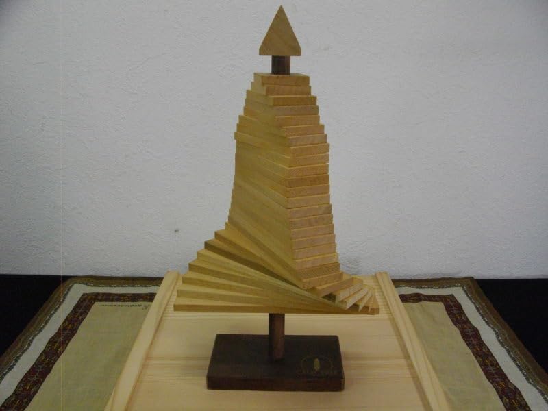 Amazon.co.jp: まとめて木製ツリー木製オブジェねじりねじれアート工芸